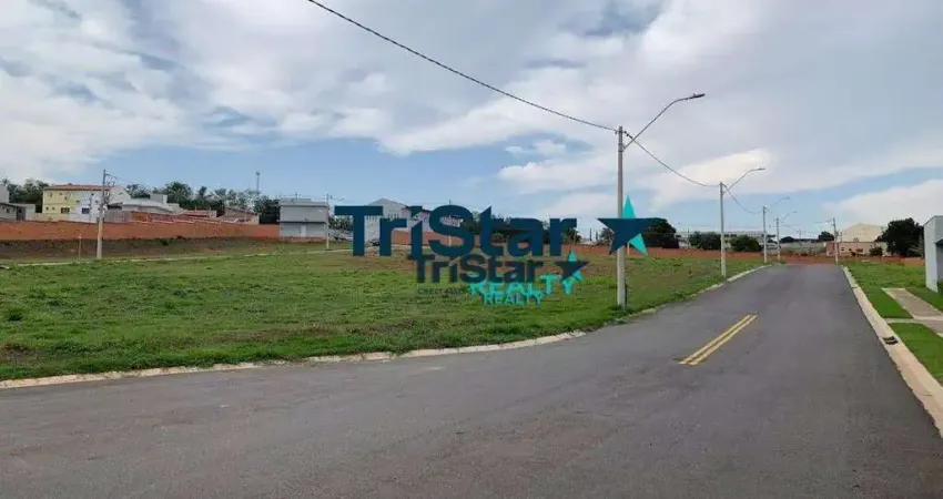 TE0061 -TERRENO COM METRAGEM DIFERENCIADA E EXCELENTE TOPOGRAFIA EM CONDOMINIO FECHADO - AT. 609m² - JARDIM SIENA INDAIATUBA SP