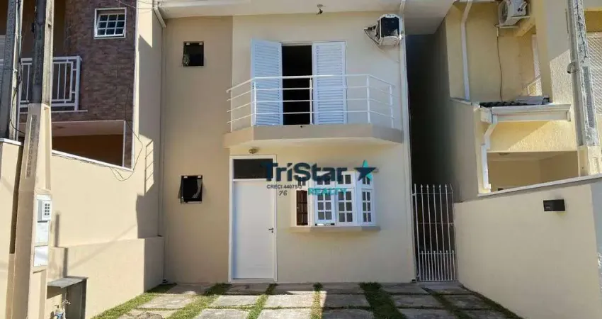 Ca0578 - sobrado com 03 dormitorios condominio à 5 minutos do parque ecologico - at 130m² - ac. 125m² - portal das acacias indaiatuba sp.