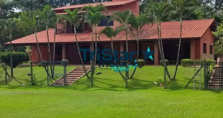 Ch0008 - chácara maravilhosa com at. 5230m² - ac. 650m² para venda no condomínio recanto dos pássaros indaiatuba/sp -