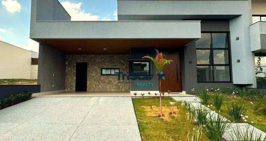 Tristar realty - ca0574 - arquitetura moderna e acabamento de alto padrão - at. 300m² - ac. 194 - cond. maria josé - indaiatuba - sp