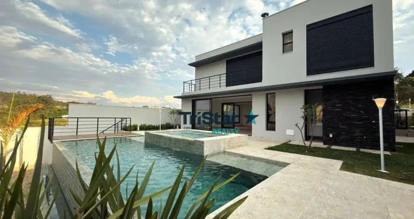 #altopadrao  - ca0581 - imóvel suntuoso com acabamento sofisticado em condomínio alto padrao - villa dos pinheiros - indaiatuba - sp