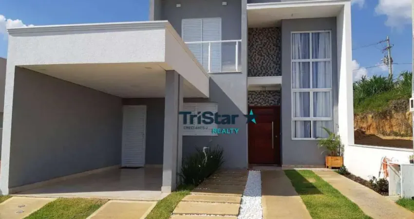 Ca0591 - sobrado moderno em condominio fechado - at. 150m² - ac. 130m² - vila paraty indaiatuba sp.