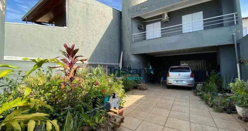 Ca0599 - sobrado com 03 dormitorios para locaçao em fase de pintura - at. 150m2 - ac. 141m² - jardim paulista indaiatuba sp.