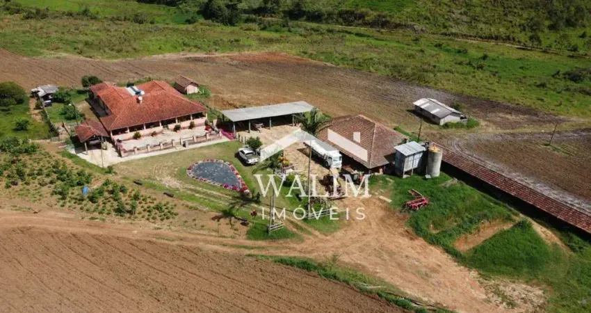 Fazenda de excelência leiteira à venda, antonio carlos, mg 214 hectares de produção e riqueza natural!