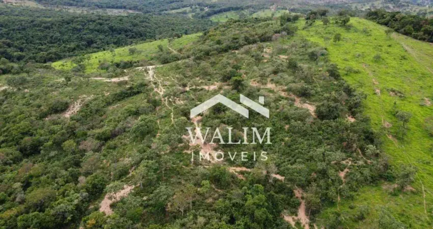Terreno em Itaguara – 22 Hectares, Pastagem Formada, Córrego e Cachoeira nos Fundos, R$550.000