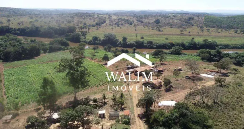 Fazenda à venda em Jequitibá, MG – 70 hectares à beira do Rio das Velhas!