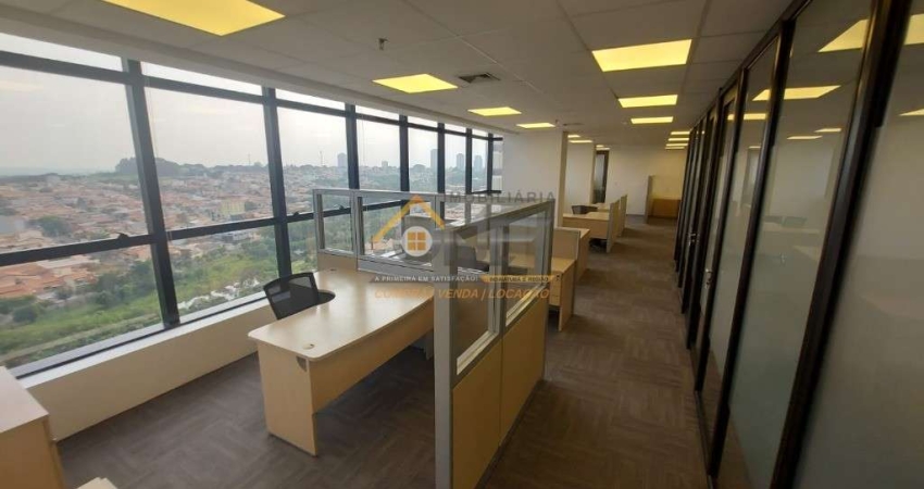 Sala comercial com 4 salas para alugar na Vila Homero, Indaiatuba 