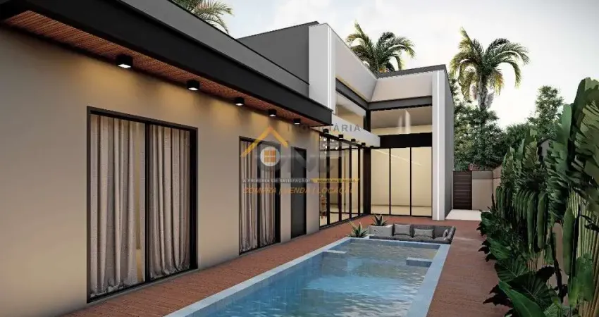 Linda casa de alto padrão para venda - condomínio villa dos pinheiros - indaiatuba/sp