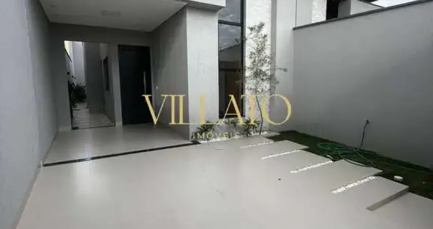 Linda casa 3q c/ suíte - setor petrópolis - goiânia - 158 mil de entrada