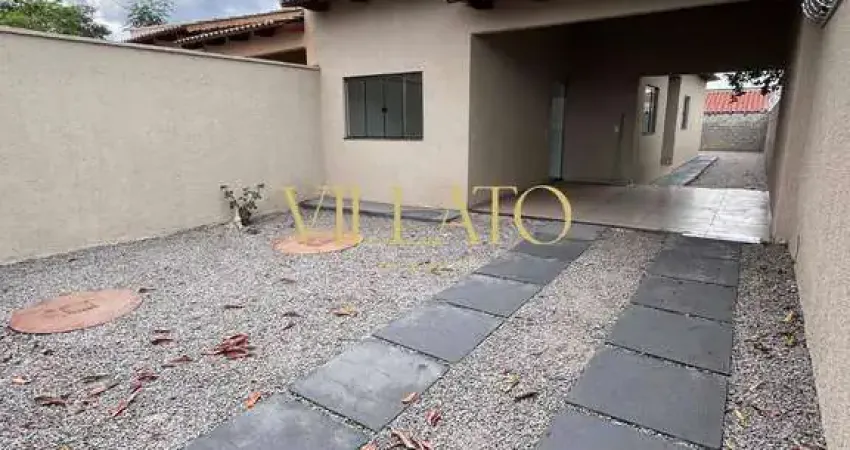 Casa 2q c/ suíte - parque los angeles - goianira - 18.400,00 de entrada