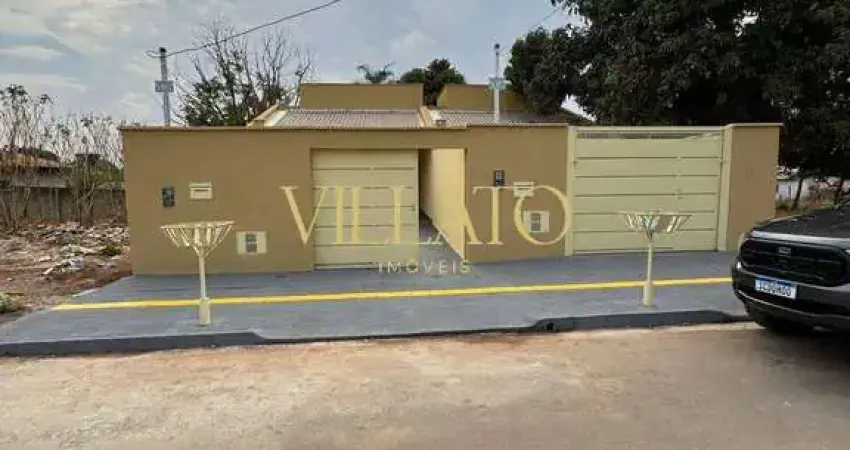 Casa térrea com 3 mil de entrada, jd dom bosco - aparecida de goiânia