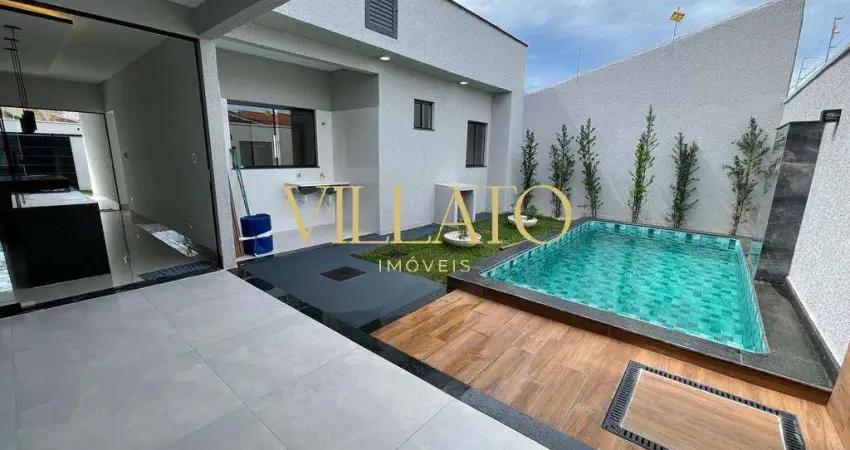 Casa com 3 quartos à venda na Rua F9, 22, Residencial Fidelis, Goiânia