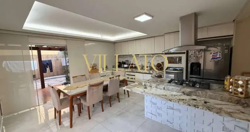 Excelente sobrado no condomínio fechado alto da boa vista - goiânia-go