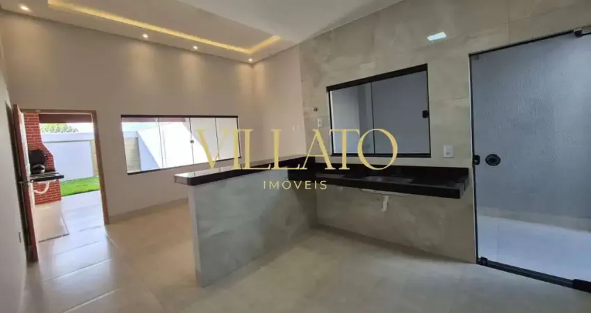 Casa 2Q C/ Suíte - Residencial Campos Dourados - Goiânia - Sem Entrada