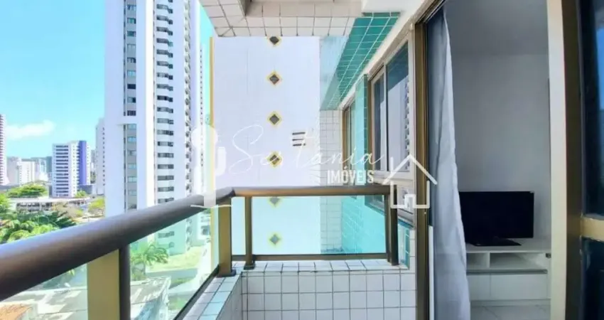 Aluga apartamento mobiliado em Boa Viagem, próximo ao colégio Santa Maria.
