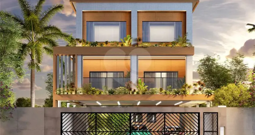 Terreno em condomínio fechado à venda em Guilhermina, Praia Grande 