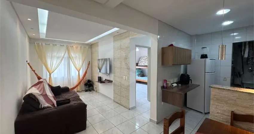 Apartamento com 1 quarto à venda na Rua Jaú, 695, Canto do Forte, Praia Grande