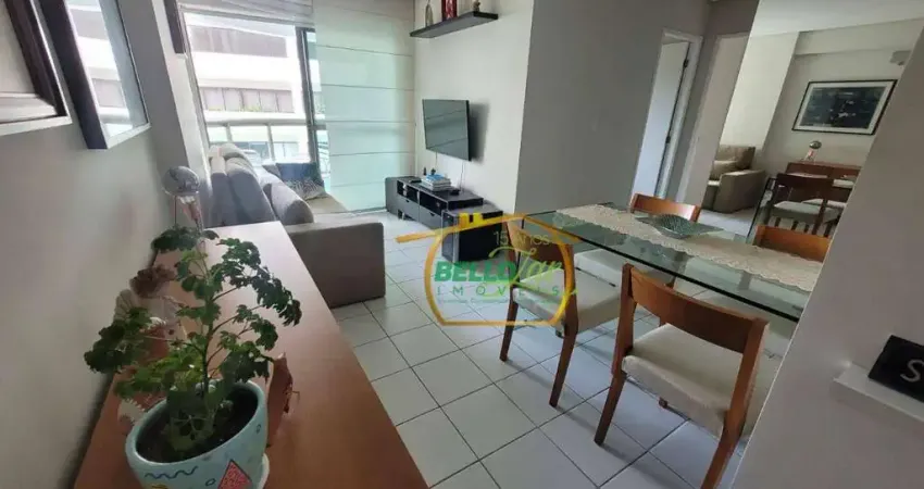 Apartamento com 2 dormitórios à venda, 55 m² por r$ 420.000,00 - parnamirim - recife/pe