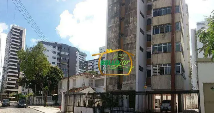 Apartamento com 3 dormitórios para alugar, 115 m² por r$ 2.700,01/mês - graças - recife/pe