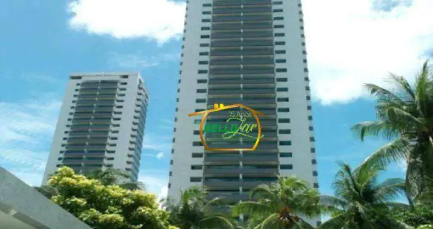 Apartamento com 4 dormitórios para alugar, 234 m² por r$ 11.400/mês - casa forte - recife/pe
