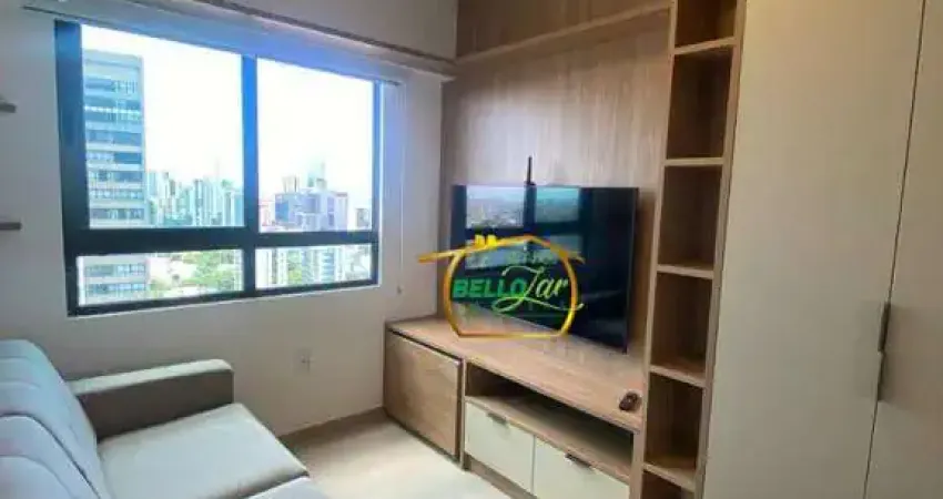 Apartamento para alugar, 30 m² por r$ 3.370,00/mês - boa vista - recife/pe