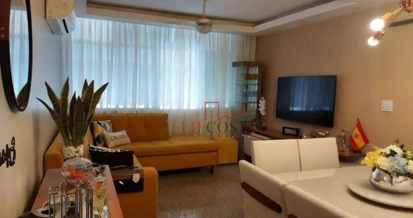 Apartamento com 3 dormitórios, 2 banheiros. 1 vaga de garagem na escritura  à venda, 78 m² por r$ 750.000 - icaraí - niterói/rj