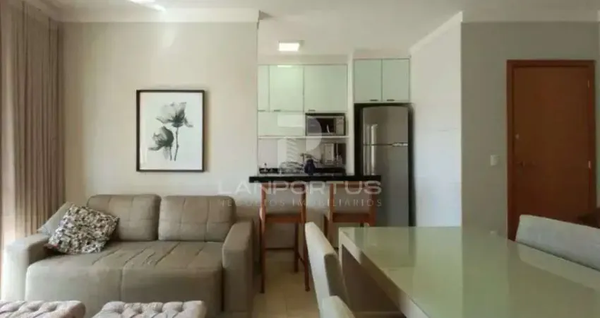 Apartamento mobiliado 75m2  2 quartos no edificio perdizes - nova alianca - ribeirao preto/sp