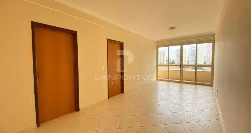 Apartamento de 102m2 com 3 quartos para locacao no edificio caranda, proximo ao ribeirao shopping - bairro vila ana maria, ribeirao preto/sp.