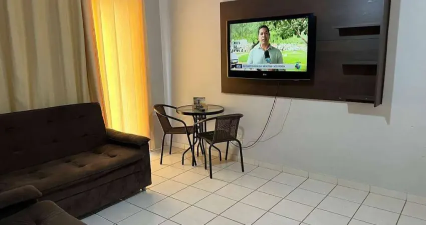 Apartamento com 1 dormitório à venda, 46 m² por r$ 150.000,00 - parque jardim brasil - caldas novas/go