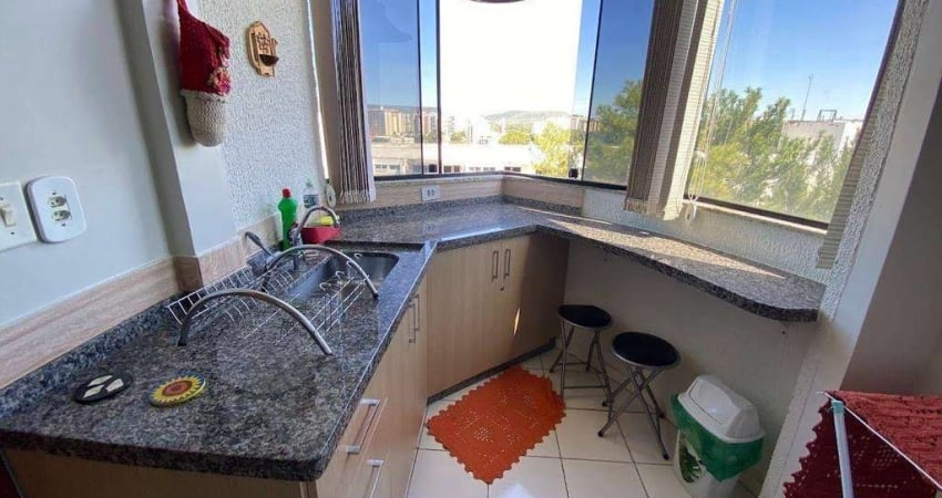 Apartamento com sacada 1 quarto venda, 32 m² R$ 78.000 - Aqua ville no Centro - Caldas Novas/GO