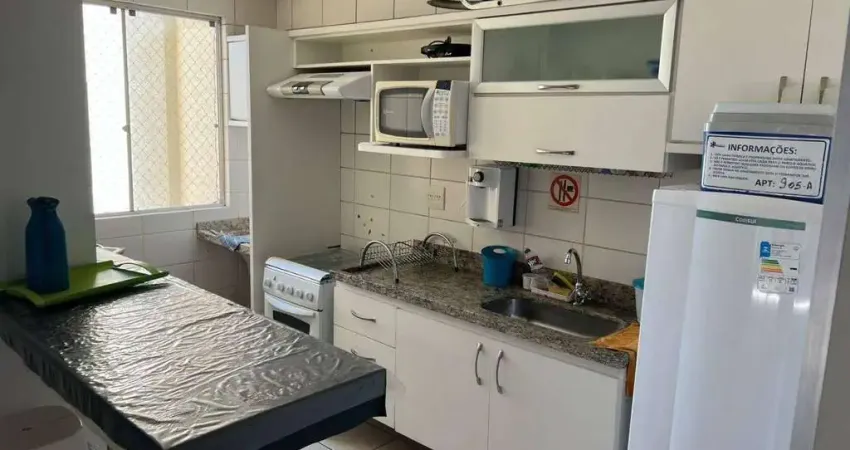 Apartamento com 1 dormitório à venda, 46 m² por r$ 170.000,00 - parque jardim brasil - caldas novas/go