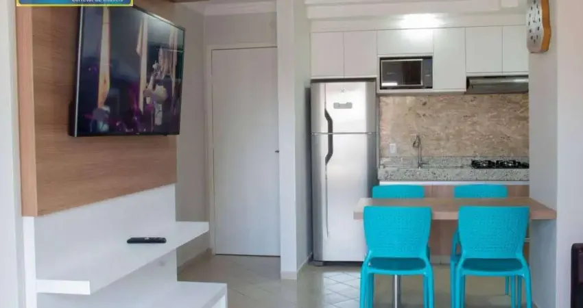 Apartamento com 1 dormitório à venda, 49 m² por R$ 150.000 - Eldorado Flat - Caldas Novas/GO