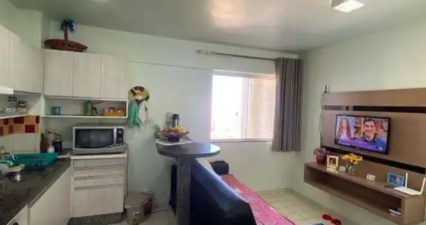 Apartamento com 1 dormitório à venda, 36 m² por r$ 135.000 - cesar park jardim belvedere - caldas novas/go