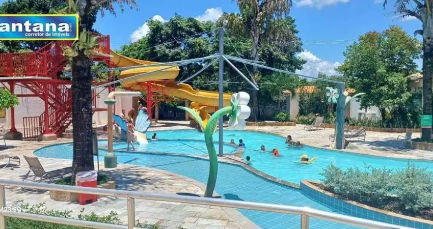 Apartamento com 1 dormitório à venda, 34 m² por r$ 120.000 - di roma internacional -caldas novas/go