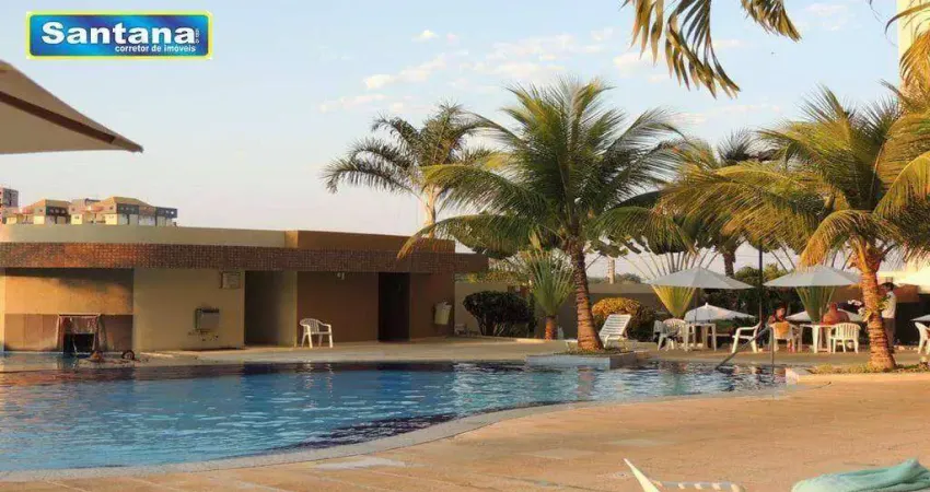 Apartamento com 2 dormitórios à venda, 67 m² por r$ 380.000,00 - a paradise flat residence - caldas novas/go