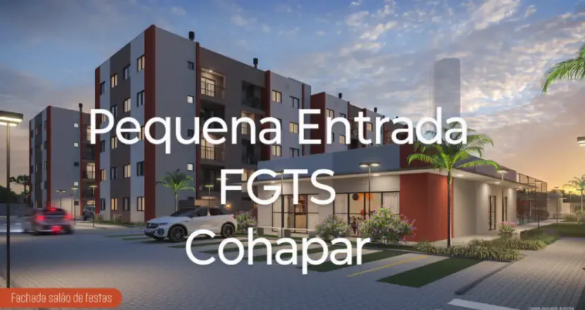 Lindo Apartamento  Dois Quartos , No Bairro Atuba Pinhais.
