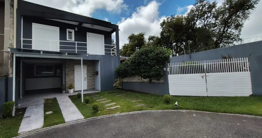 Linda Sobrado Em Condomínio Fechado No Bairro Cachoeira Curitiba Paraná