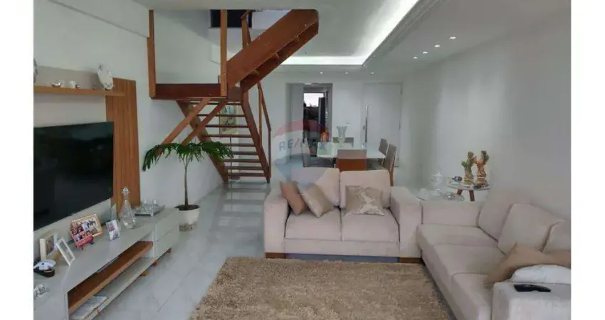 Cobertura triplex 5 quartos piscina privativa em boa viagem, recife - 361m²