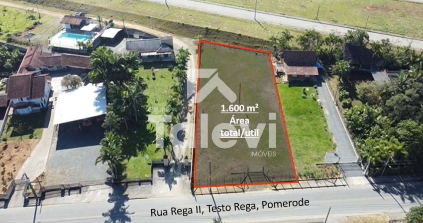 Terreno à venda no Testo Rega, Pomerode 