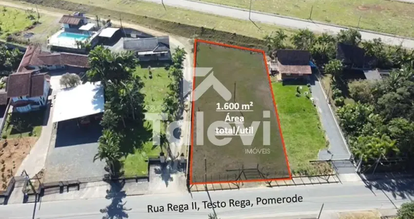 Terreno à venda no Testo Rega, Pomerode 