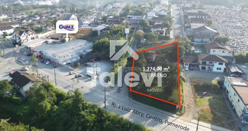 Terreno comercial à venda no Centro, Pomerode 