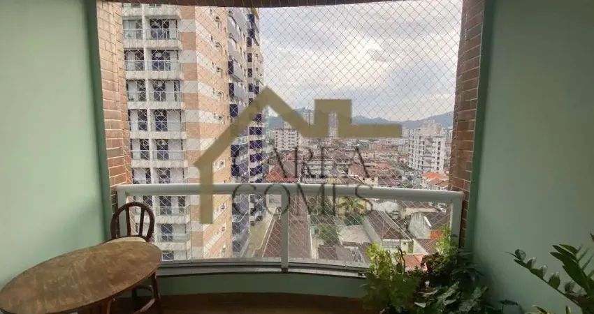 Apartamento com 3 quartos à venda na Rua Pasteur, Gonzaga, Santos