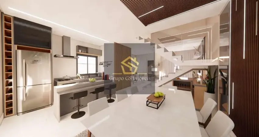Casa com 3 dormitórios à venda, 137 m² por R$ 1.250.000,00 - Caixa D´água - Vinhedo/SP
