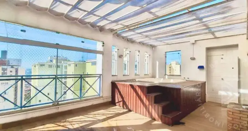 Cobertura para venda ou locação no aquarius – 248 m², 3 quartos, 3 vagas.