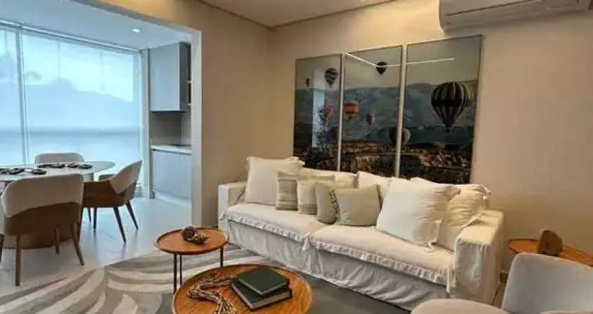 Safira deckmar com 3 quartos, beira mar, 118m², 2 vagas, em caraguatatuba