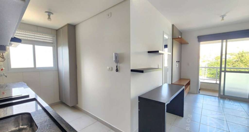 Apartamento com 1 Quarto 35m², semi mobiliado para Locação Jardim Aquárius