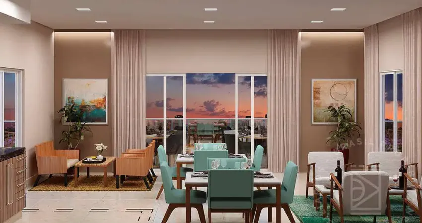 Apartamento 75 m² 2 Dormitórios 02 Vagas Easy Home Aquarius