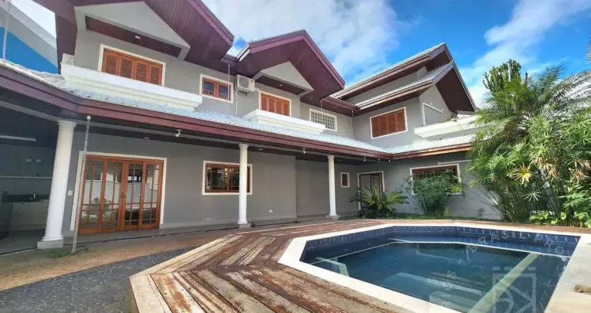 Sobrado 360m² para venda e locação em condomínio Aquárius - SJC