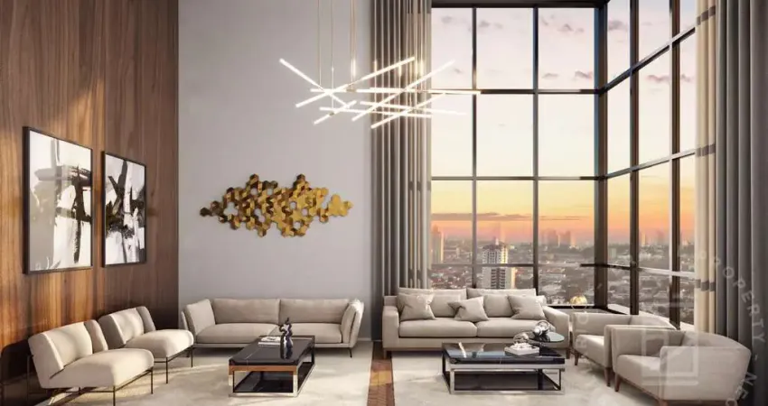 Apartamento com pé direito alto de 136m² com 3 dorms no jardim aquarius