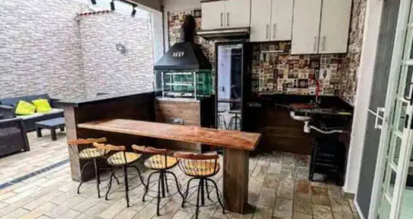 Sobrado com 4 suítes 1 master, 254m² com área gourmet completa - sjc